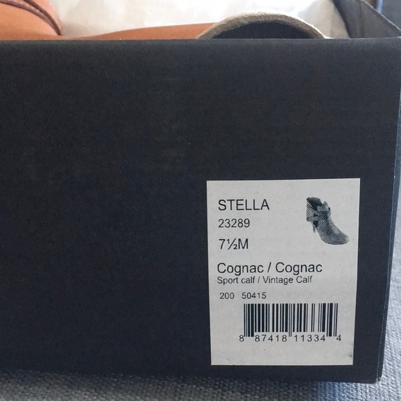 💥Corso Como STELLA Cognac Sports Calf 71/2 M NEW - Picture 9 of 15